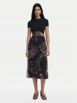 Desigual Igap&auml;evane kleit Paisley 25SWVK32 Must Regular Fit