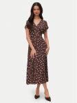 Vero Moda Suvekleit Elisa 10348019 Tumepruun Regular Fit