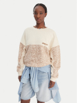 Roxy Pluus ERJFT05040 Beež Relaxed Fit