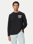 Calvin Klein Jeans Pikkade varrukatega T-s&auml;rk LV04RH859G Must Regular Fit