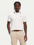 Hunter Polo s&auml;rk Noris SS HARM0037242 Valge Regular Fit