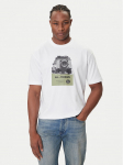 BOSS T-s&auml;rk Te_Wagon 50546958 Valge Relaxed Fit