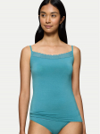 Triumph Top Feel Of Modal 10221654 T&uuml;rkiissinine Slim Fit