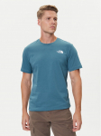The North Face T-s&auml;rk Redbox NF0A87NV Sinine Regular Fit