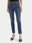 Liu Jo Teksad UF5035 D0236 Tumesinine Slim Fit