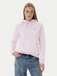 Tommy Jeans Pluus Flag DW0DW19958 Roosa Regular Fit