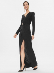 Elisabetta Franchi &Otilde;htune kleit AB-493-37E2-V720 Must Regular Fit