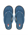 Tommy Jeans Varbavahesandaalid Tjw Padded Denim Casual Sandal EN0EN03021 Sinine 39