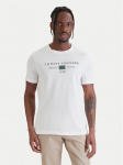 Tommy Hilfiger T-s&auml;rk Brand Love MW0MW42365 Valge Regular Fit