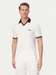 BOSS Polo s&auml;rk Serve 2 50559200 Valge Slim Fit