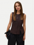 Vero Moda Vest Selma 10345675 Pruun Regular Fit