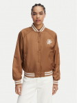 Tommy Hilfiger Bomber-jakk Logo Appliqu&eacute; WW0WW48618 Helepruun Regular Fit