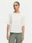 Weekend Max Mara S&auml;rkpluus Targa 2615941102 Valge Regular Fit
