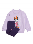 adidas Komplekti kuulub pluus ja retuusid Disney Minnie Mouse JL9173 Lilla Regular Fit