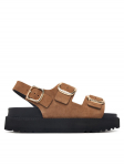 Scholl Sandaalid Blake 2 Straps F00776 Pruun