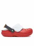 Crocs Pl&auml;tud Classic Lined Santa Clog 210933 Punane