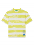 United Colors Of Benetton T-s&auml;rk 3SL3C10P5 Kollane Oversize
