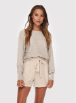 ONLY Kampsun Adaline 15226298 Beež Relaxed Fit