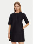 Max Mara Leisure Teksakleit 2516621017650 Tumesinine Regular Fit