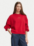Tommy Hilfiger Pluus WW0WW51724 Punane Relaxed Fit
