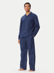 Tommy Hilfiger Pidžaama UM0UM04026 Tumesinine Relaxed Fit