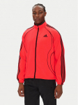 adidas Pluus Teamgeist adicolor JW5867 Punane Loose Fit M