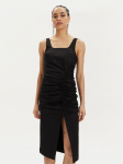 KARL LAGERFELD Suvekleit 241W1303 Must Slim Fit