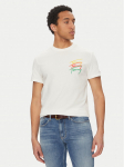 Tommy Jeans T-s&auml;rk Twisted Signature DM0DM20771 Valge Regular Fit