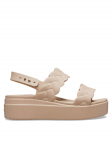 Crocs Sandaalid Brooklyn Woven Upper LW 209977 Beež 42_43