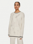 Liu Jo Kampsun TF4173 MS55L C3447 Valge Regular Fit M