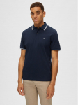 Selected Homme Polo s&auml;rk 16087840 Tumesinine Regular Fit S