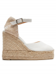 Casta&ntilde;er Espadrillid Carol/8Ed/001 020975 Valge