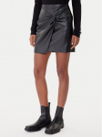 Vero Moda Tehisnahast seelik Gawn 10333689 Must Regular Fit