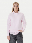 Tommy Jeans Pluus Flag DW0DW19959 Roosa Regular Fit