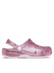 Crocs Pl&auml;tud Classic Chunky Glitter Clog K 211939 Roosa