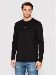 Boss Pikkade varrukatega T-s&auml;rk Tchark 50473286 Must Regular Fit