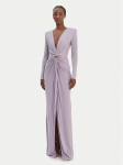Elisabetta Franchi &Otilde;htune kleit AB-R29-61E2-V850 Lilla Regular Fit 42