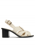 Tommy Hilfiger Sandaalid Cross Blocked Heel Sandal FW0FW09135 Valge
