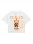 Guess T-s&auml;rk J6GI06 K6YW4 Valge Relaxed Fit