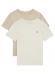 Calvin Klein Jeans T-s&auml;rkide komplekt Monologo IB0IB01093 D Beež Regular Fit