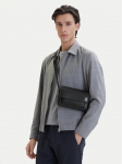 Calvin Klein K&auml;ekott Emblem Hw Small Slap Messenger LV04D3367G Must