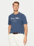 Tommy Hilfiger T-s&auml;rk Script Logo Tee MW0MW33691 Sinine Regular Fit