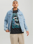 Jack & Jones Teksajakk Jean 12223612 Sinine Regular Fit