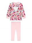 Guess Komplekti kuulub pluus ja retuusid K6YG03 K3841 Roosa Regular Fit