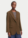 Weekend Max Mara Pintsak Asta 2625046031 Pruun Regular Fit