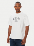 Calvin Klein Jeans T-s&auml;rk Seasonal Graphic LV04RH813G Valge Relaxed Fit
