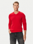 Tommy Hilfiger Kampsun Essential MW0MW14745 Punane Regular Fit