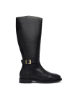Tommy Hilfiger Ratsasaapad Th Buckle Leather Knee Boot FW0FW09572 Must