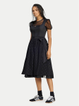 adidas Igap&auml;evane kleit Dirndl Dress LG2246 Must Regular Fit