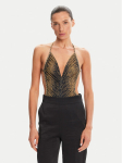 NORMA KAMALI Bodi Mio KK424XPL165302 Pruun Slim Fit